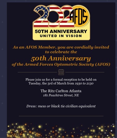 AFOS 50th Reception