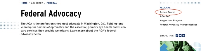 AOA Action Center 2 AOA Action Center 2