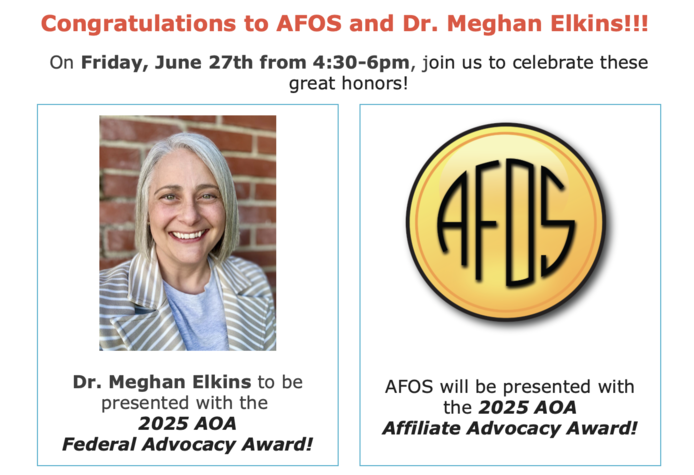 AFOS Award AOA AFOS Award AOA