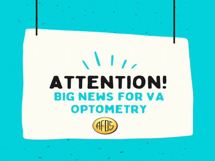 Important announcement for VA Optometrists